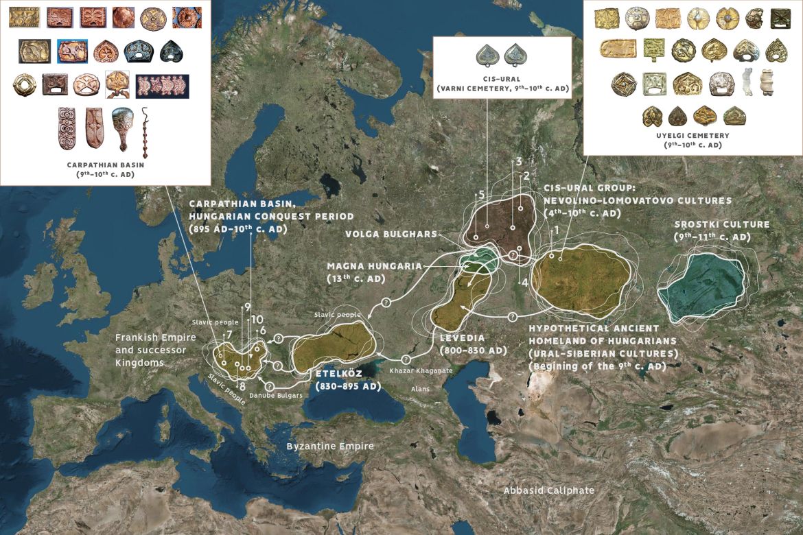 A Volga és Dél-Urál vidékéről származó kora középkori minták archeogenetikai elemzése — tanulmány a Nature Scientific Reports-ban